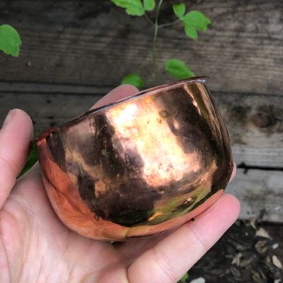 Кашпо 8 см медь