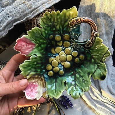 Блюдо Виноградный лист