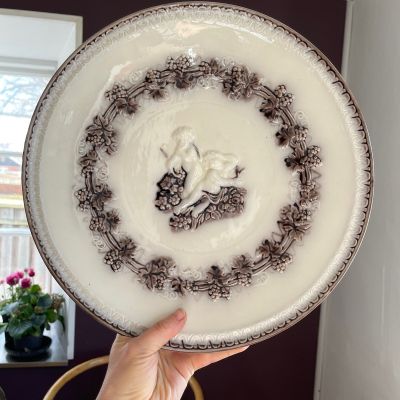 Блюдо Амуры 34 см Gefle Mullbar Швеция