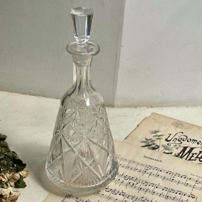 Графин с пробкой 900 мл хрусталь 50-е гг