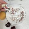 Кофейная пара Royal Albert Чайная роза 130 мл Англия    