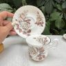 Кофейная пара Royal Albert Чайная роза 130 мл Англия    