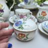 Сахарница молочник набор 2 предмета Meissen Мейсенский букет​ 1966 г. Германия