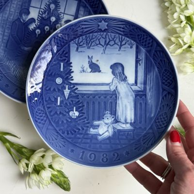Тарелка ежегодная 1982 Royal Copenhagen Дания