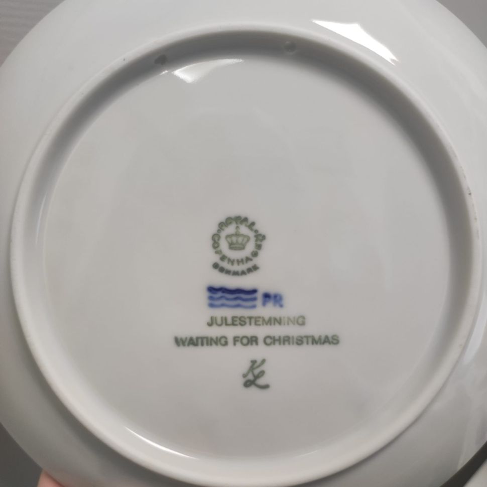 Тарелка ежегодная 1982 Royal Copenhagen Дания