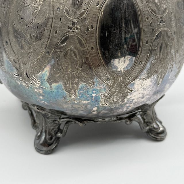 Чайник на ножках 1,4 л Англия конец XIX в. 