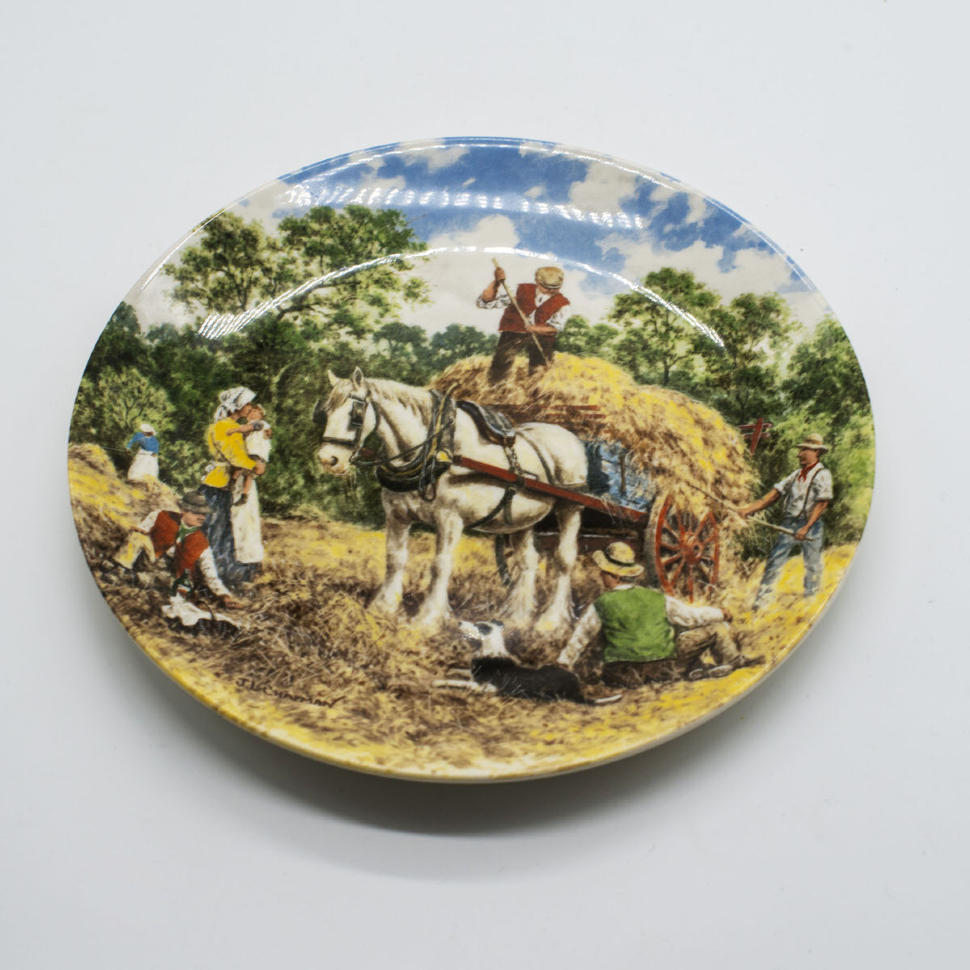 Тарелка Haymaking Wedgwood 1989 limited edition