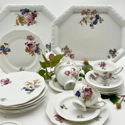 Блюдо Rosenthal Classic Rose Садовые цветы 32 см Германия