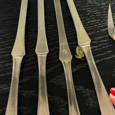 Вилка для ракоообразных Christofle 18 см серебрение Франция 