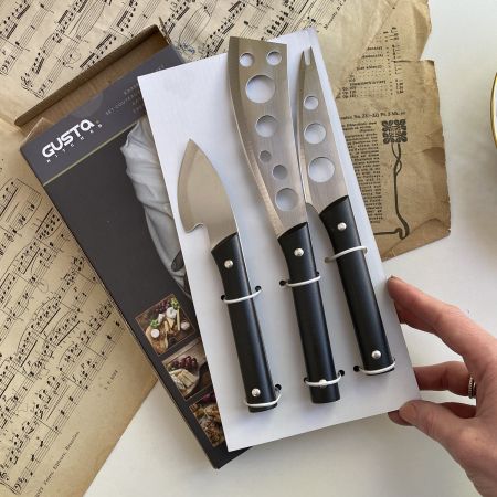 Ножи для сыра Gusta Kitchen Голландия набор 3 шт.