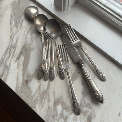 Вилка столовая 20 см WM Original Rogers USA серебрение