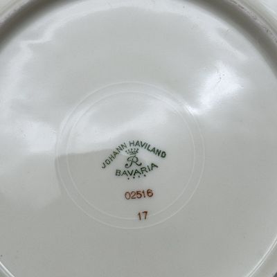 Кофейное трио Johann Haviland 180 мл Бавария Германия