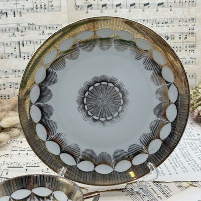 Чайное трио Winterling Ursula 200 мл фарфор Германия 