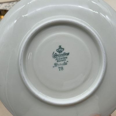 Чайное трио Winterling Ursula 200 мл фарфор Германия 