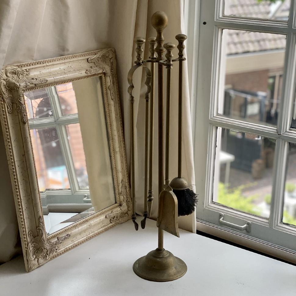 Набор для камина латунь 68 см Голландия