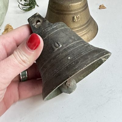 Колокольчик на сонетку 9 см латунь