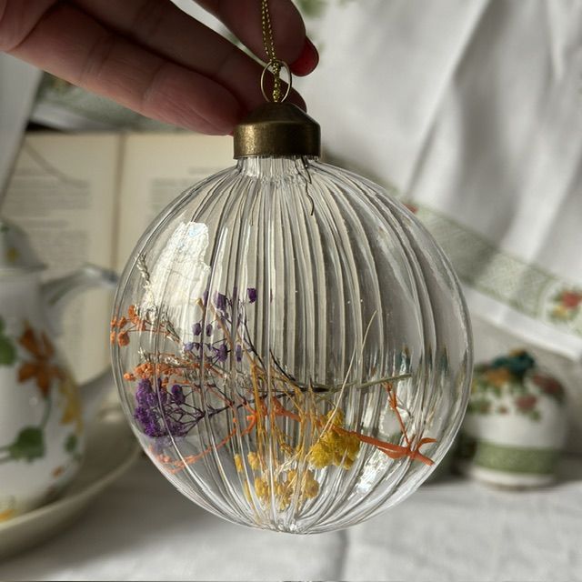 Подвес Сухоцвет рифленый 12 см