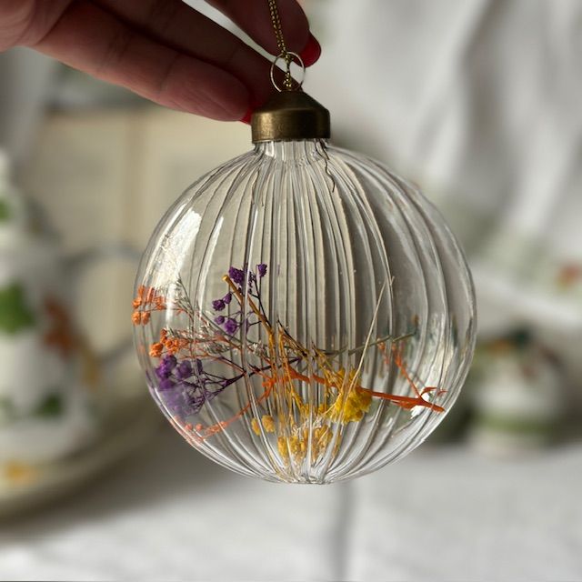 Подвес Сухоцвет рифленый 12 см