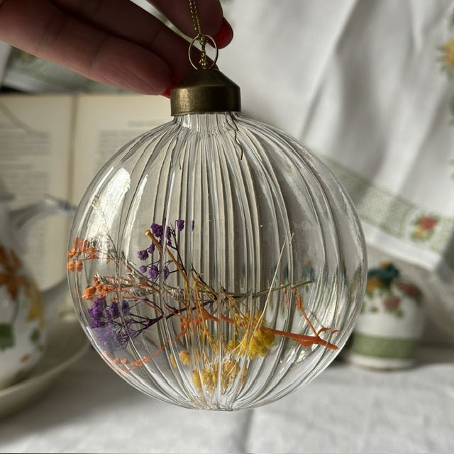 Подвес Сухоцвет рифленый 12 см