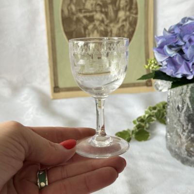 Рюмка 50 мл хрусталь гравировка Германия