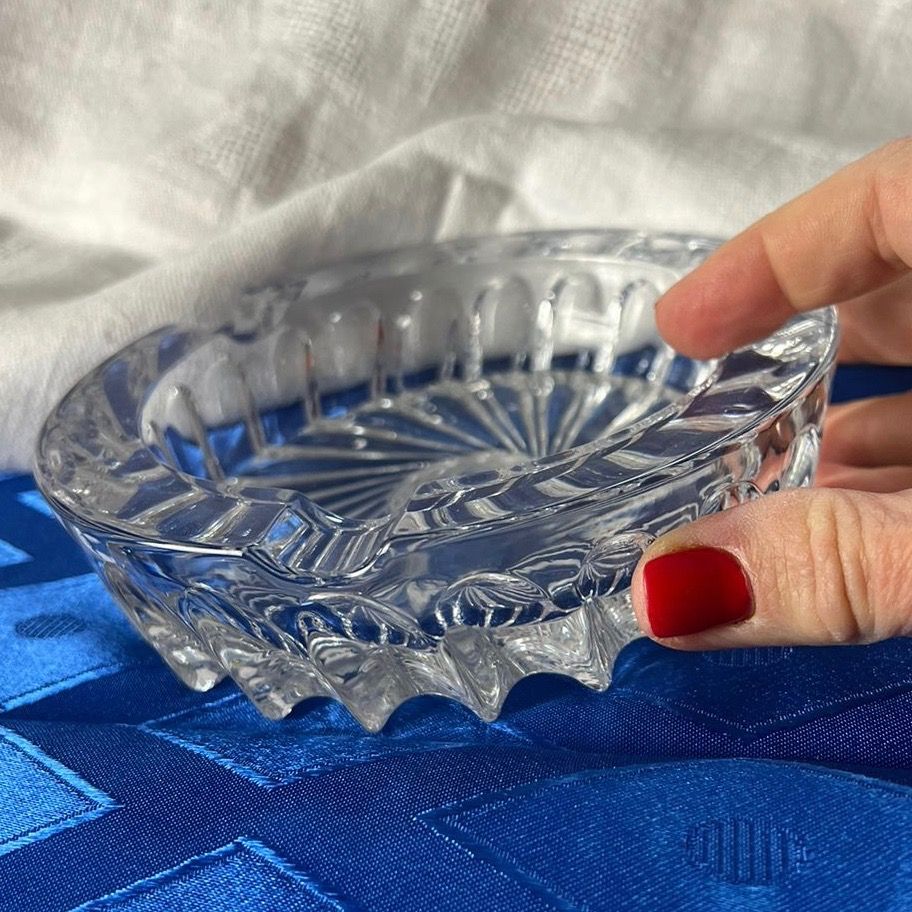 Пепельница 14 см хрусталь СССР