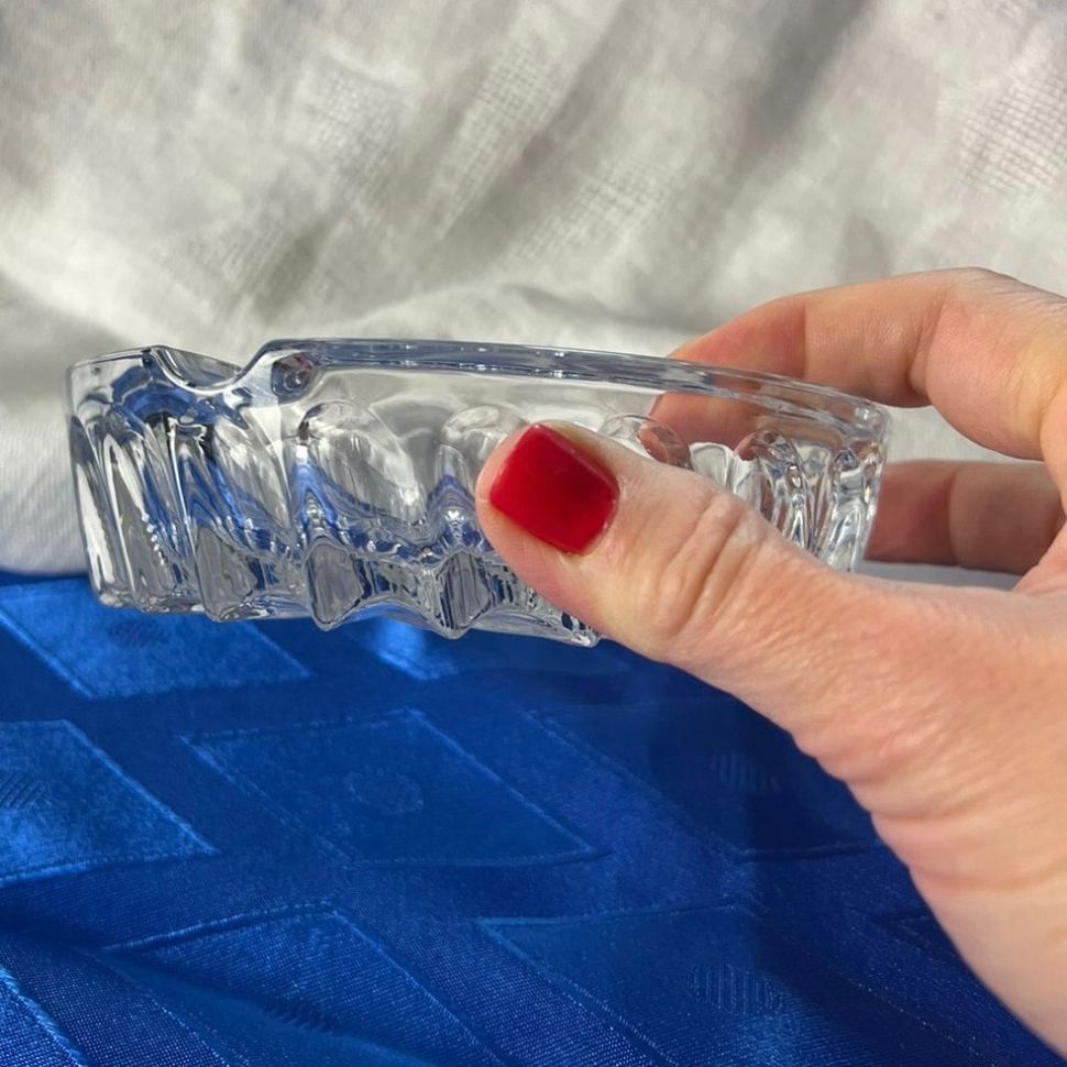 Пепельница 14 см хрусталь СССР