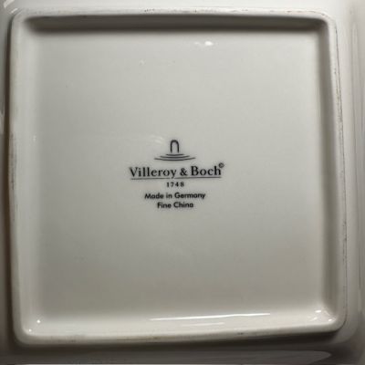 Тарелка квадратная Vieux Luxembourg 21 см ВиллеройБох