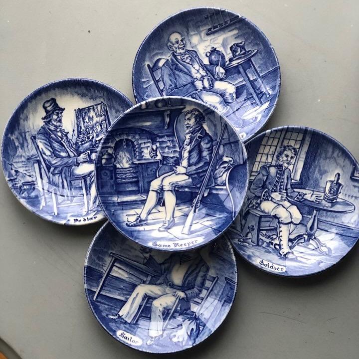  Блюдце Wedgwood 11 см "Алкоголики" Game Keeper