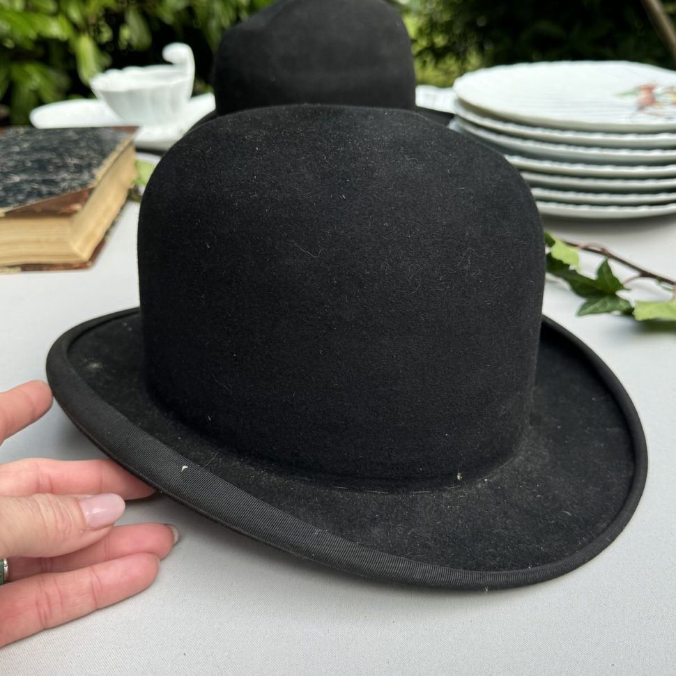 Шляпа-Котелок Lord Byrons 54 размер фетр Англия