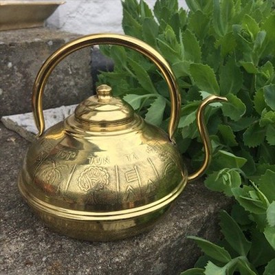 Чайник латунный