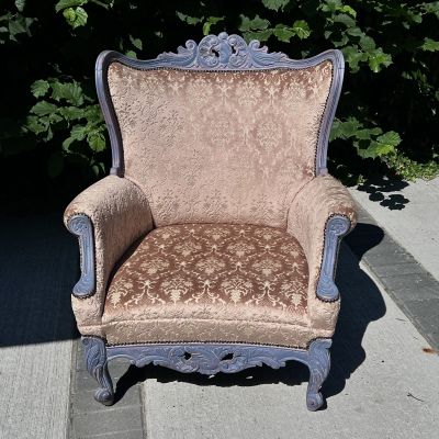 Кресло старинное 79х98 см дуб Голландия 