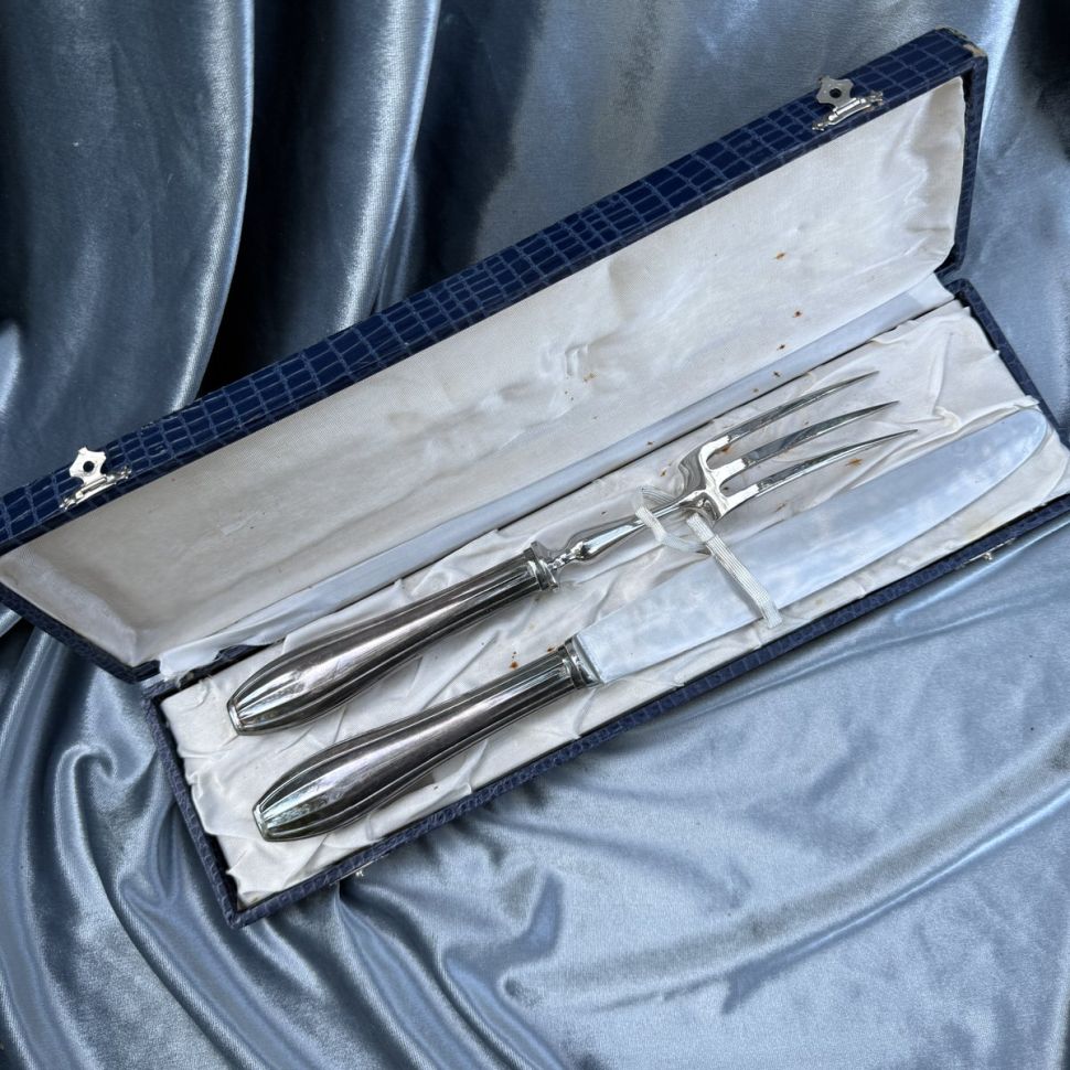 Нож и вилка сервировочные Sfam в коробке Франция набор