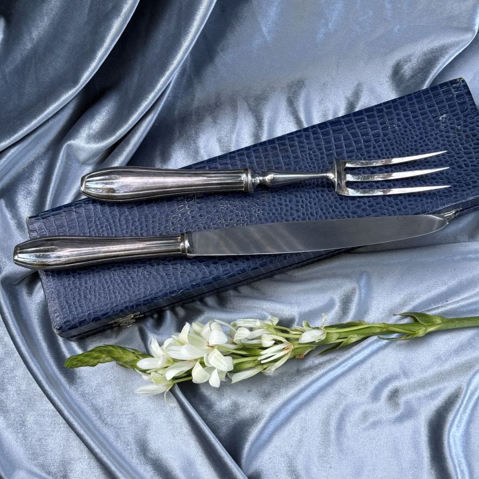 Нож и вилка сервировочные Sfam в коробке Франция набор