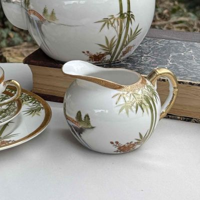 Молочник Бамбук 200 мл фарфор Япония  