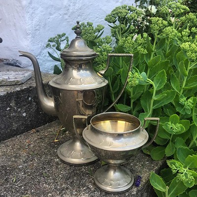 Сахарница кубок артдеко 