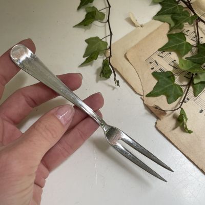 Вилка двузубец 15 см сталь