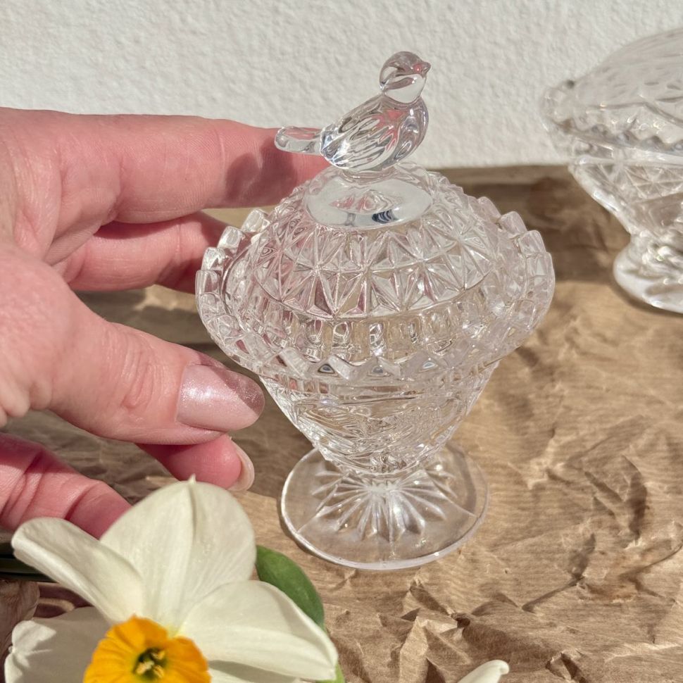 Шкатулка мини Hofbauer 11 см хрусталь Германия