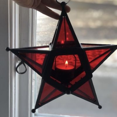 Подсвечник 28 см Звезда 