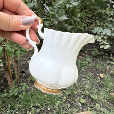 Молочник сахарница блюдо Royal Albert Val Dor Англия набор 3 предмета