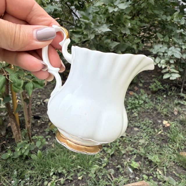 Молочник сахарница блюдо Royal Albert Val Dor Англия набор 3 предмета