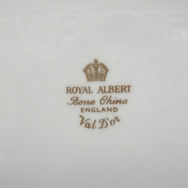 Молочник сахарница блюдо Royal Albert Val Dor Англия набор 3 предмета