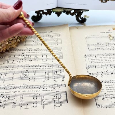 Половник с витой ручкой 23 см