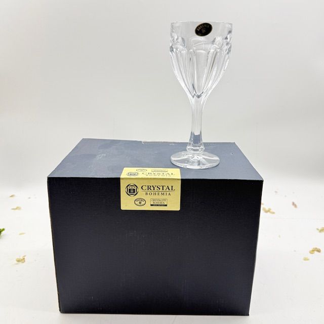 Бокал Bohemia Safari 190 мл набор 6 шт. в стиле Baccarat Harcourt Чехия хрусталь