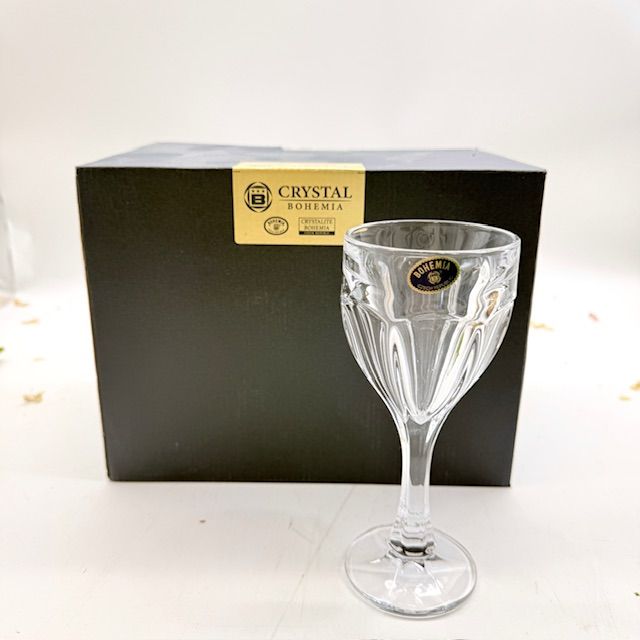 Бокал Bohemia Safari 190 мл набор 6 шт. в стиле Baccarat Harcourt Чехия хрусталь