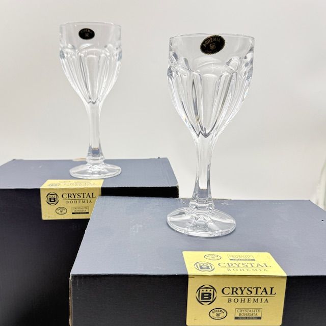 Бокал Bohemia Safari 190 мл набор 6 шт. в стиле Baccarat Harcourt Чехия хрусталь