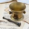 Ступка с пестиком SKS design 11 см латунь Германия