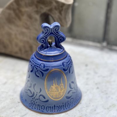 Колокольчик Roskilde Cathedral Denmark 1974 г. B&amp;G Copenhagen Porcelain Дания 