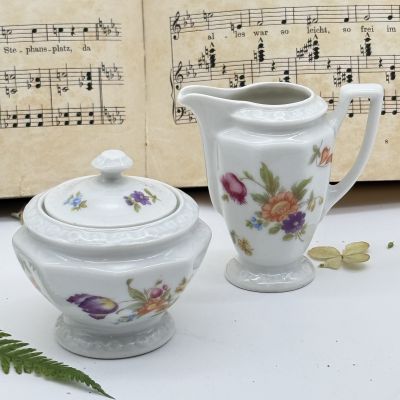 Молочник Rosenthal Maria Classic Rose Мейсенский букет 80 мл Германия  