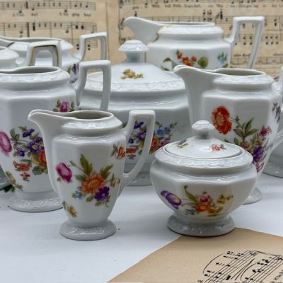 Молочник Rosenthal Maria Classic Rose Мейсенский букет 80 мл Германия  