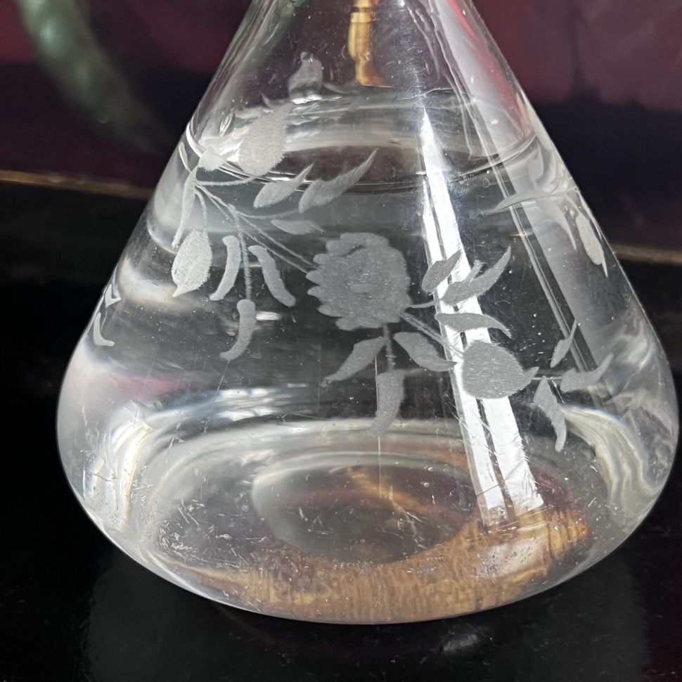 Графин 500 мл хрусталь гравировка Франция